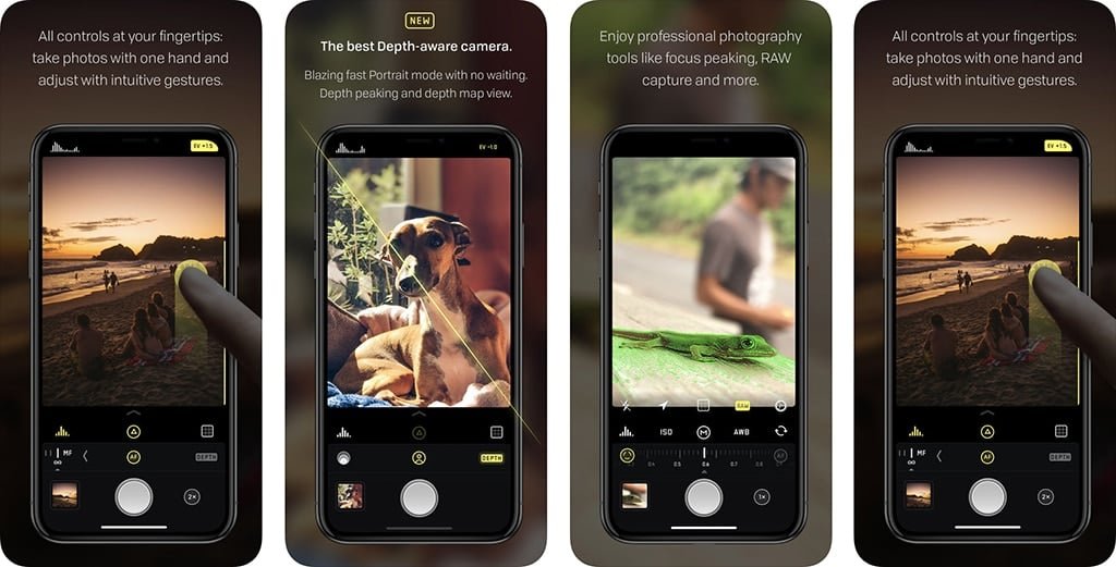 Halide Mark II, app chụp ảnh trên iphone