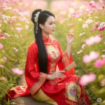 tạo dáng chụp ảnh ngồi đẹp